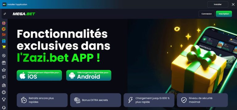 Megabet Casino application mobile